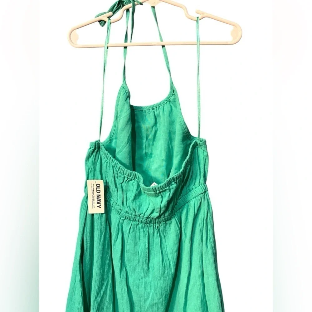 Old Navy Teal Halter Dress